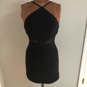 Halter neck, Black, party/cocktail dress